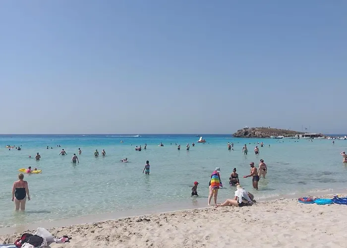 Nissi Pool View Large Terrace 450m From Nissi