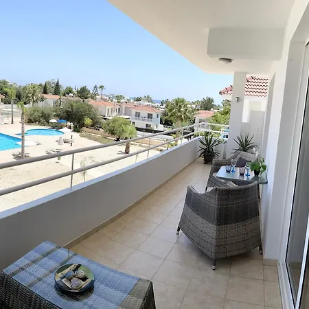 Nissi Pool View Large Terrace 450m From Nissi