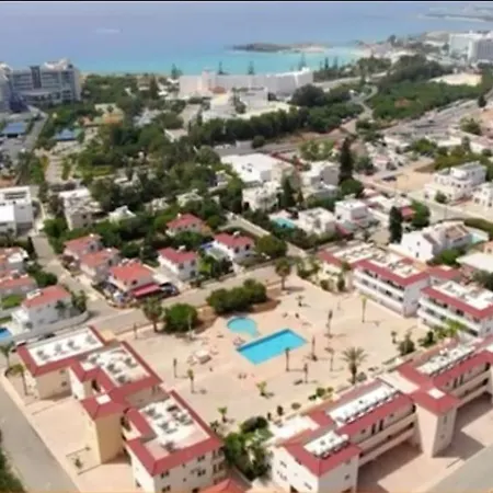 Nissi Pool View Large Terrace 450m From Nissi