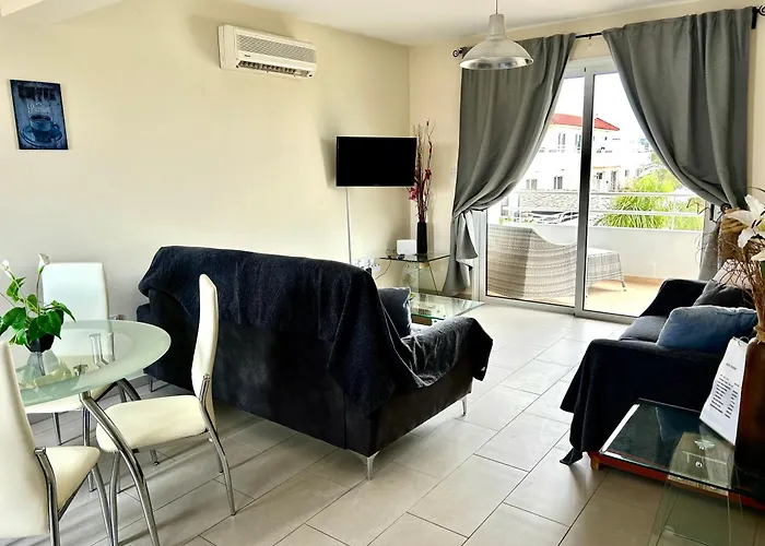 Apartman Nissi Pool View Large Terrace 450m From Nissi Ajía Nápa